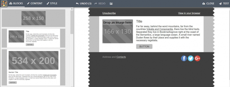 mosaico starting template